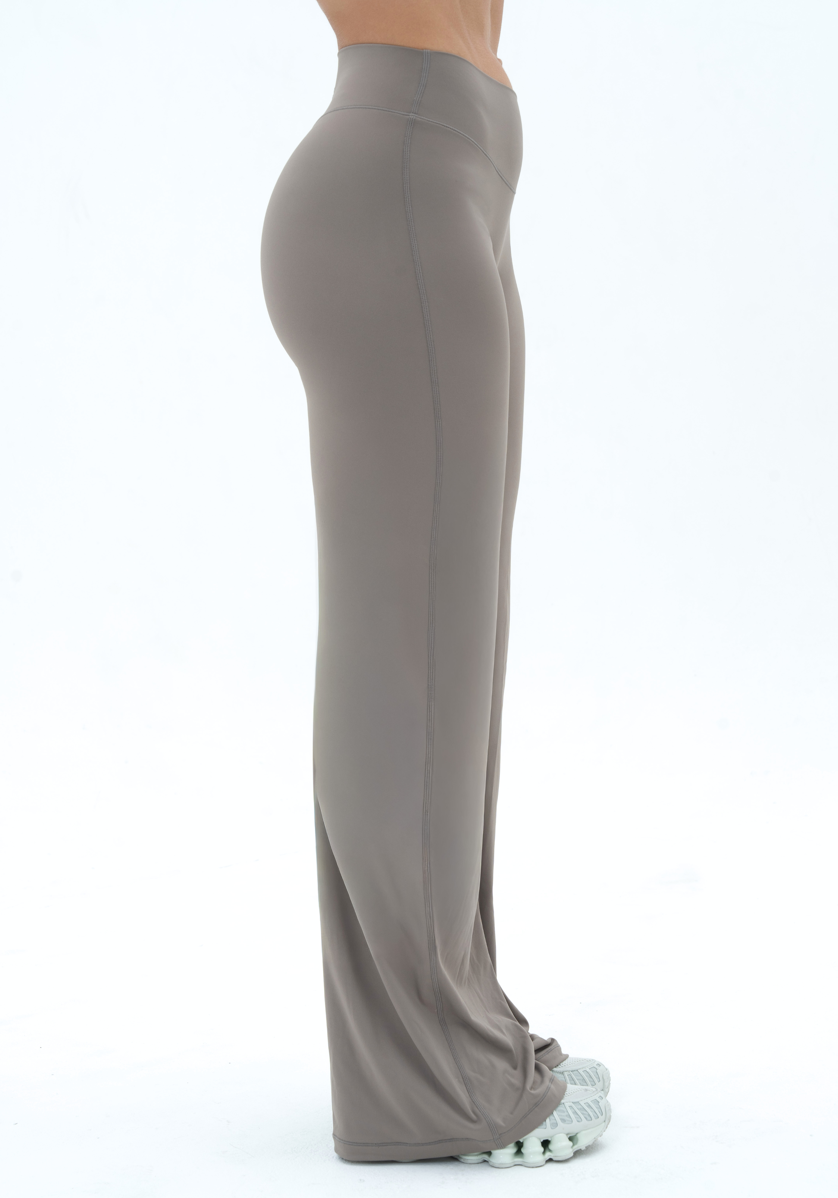 LUXE Sculpt Straight Leg Leggings - Dusk Grey