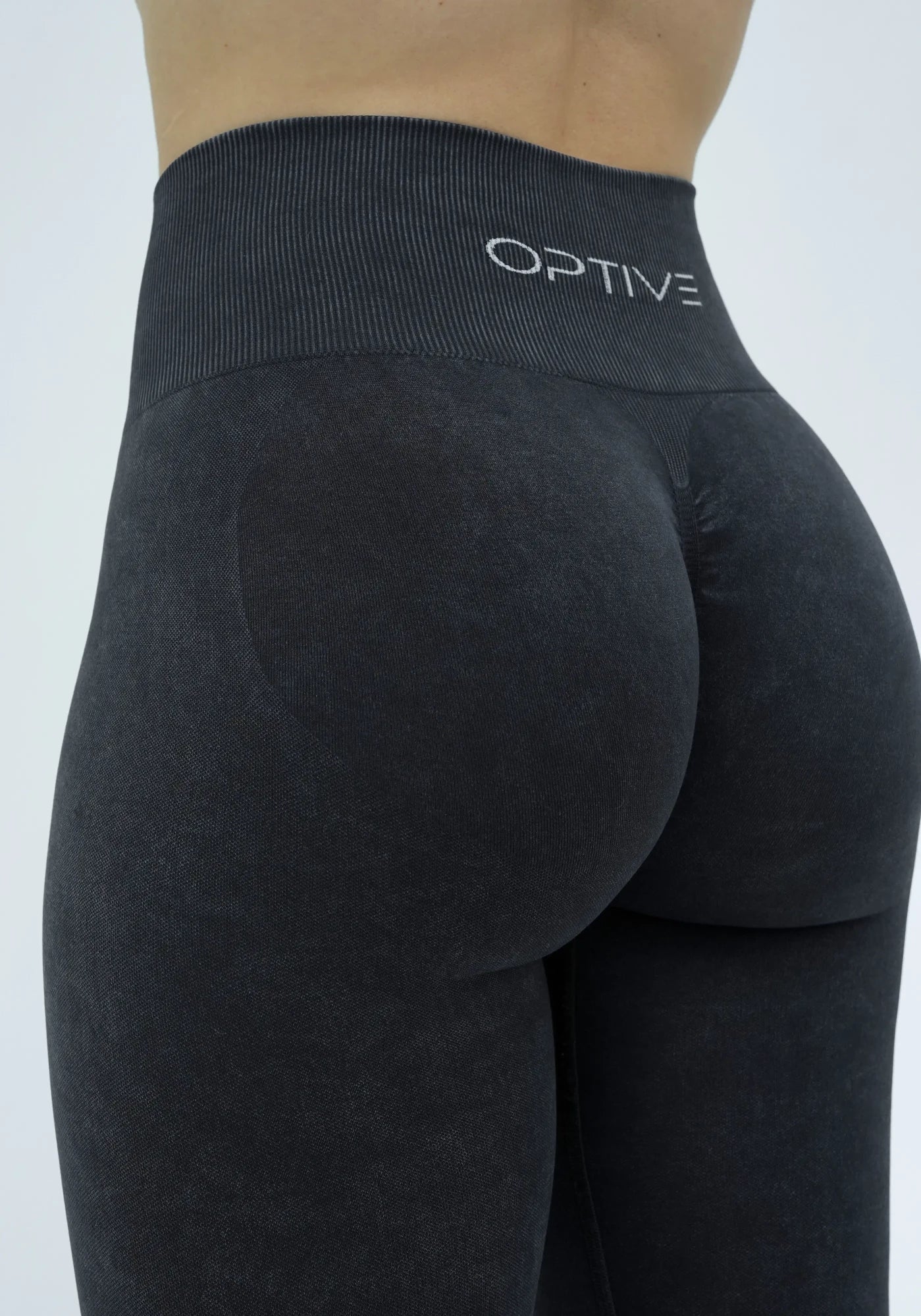 INITIUM 2.0 Scrunch Leggings - Stone Black