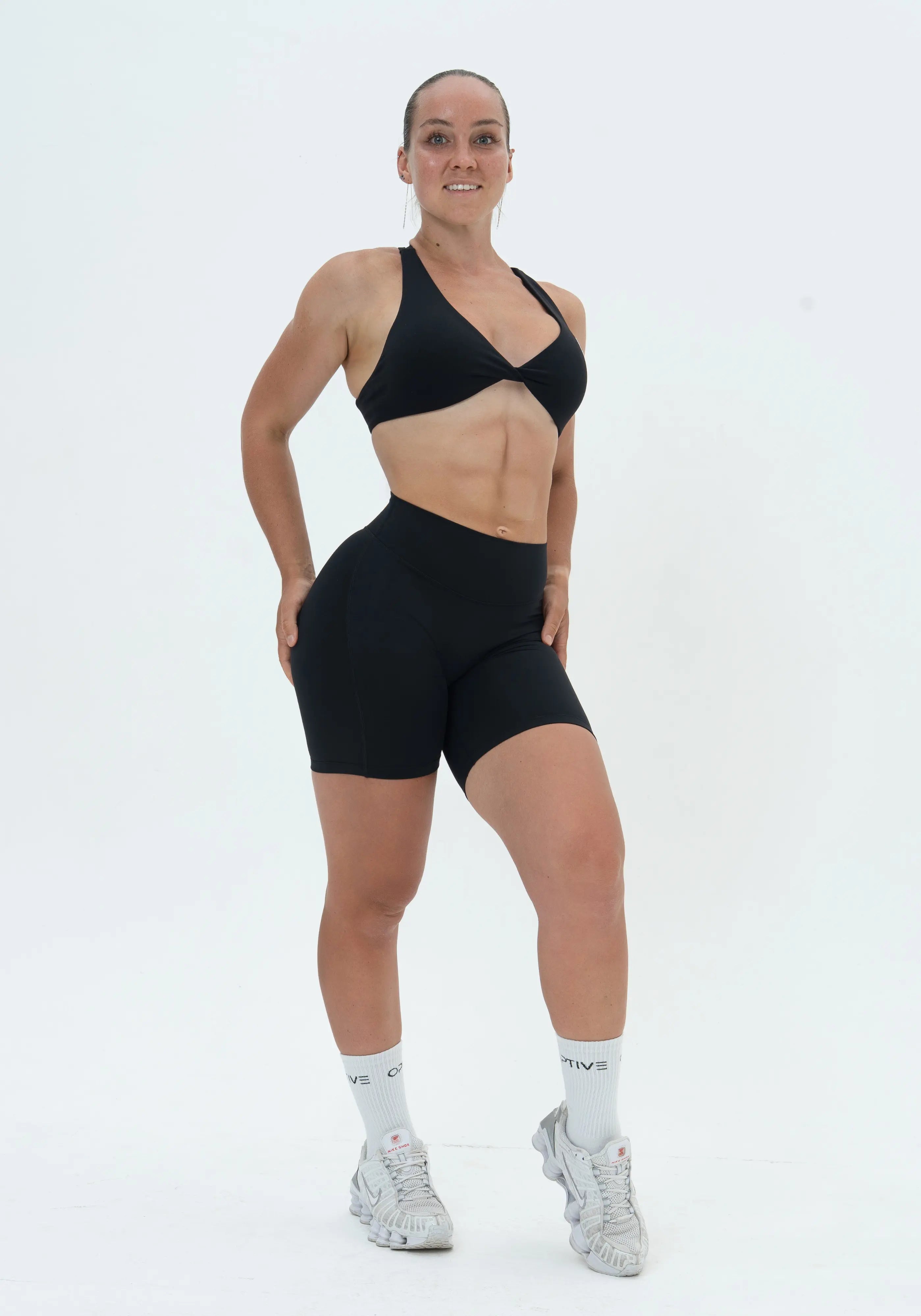 LUXE Sculpt Shorts - Deep Black