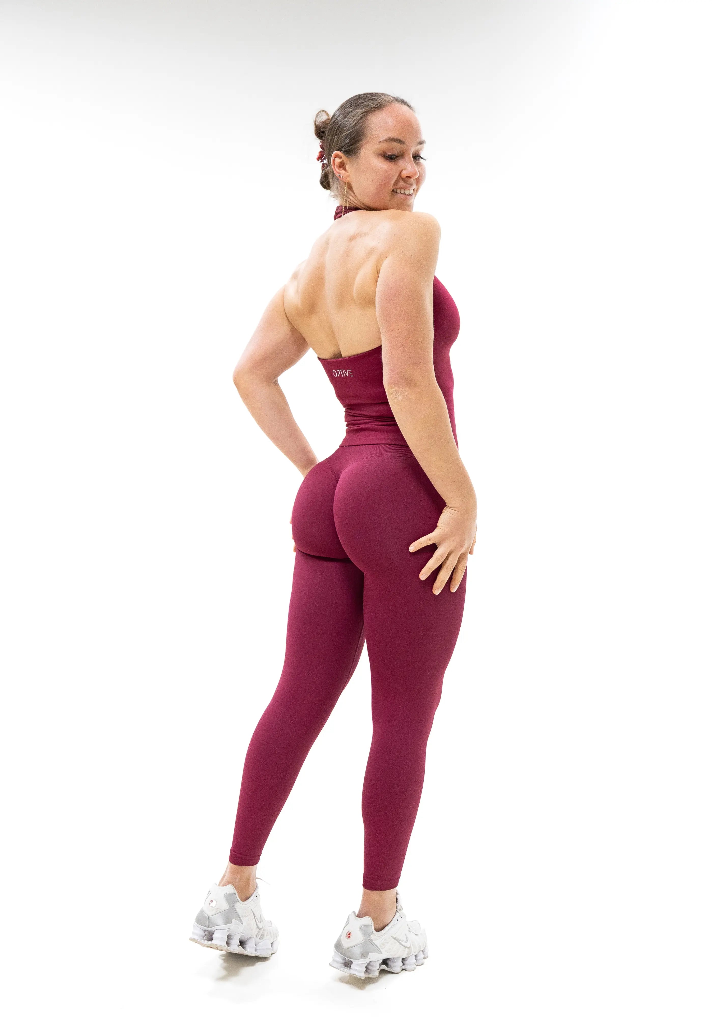 UNITY Neckholder Top - Bordeaux Red (Limited Edition)