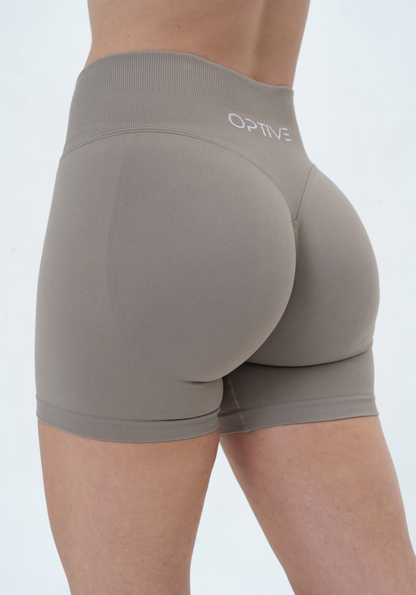 UNITY V-Shape Scrunch Shorts - Dusk Grey