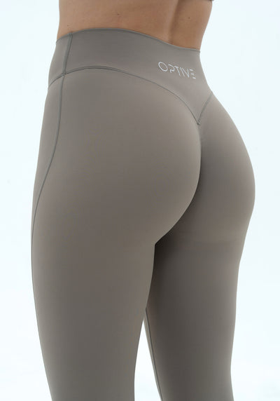 LUXE Sculpt Flared Leggings - Dusk Grey