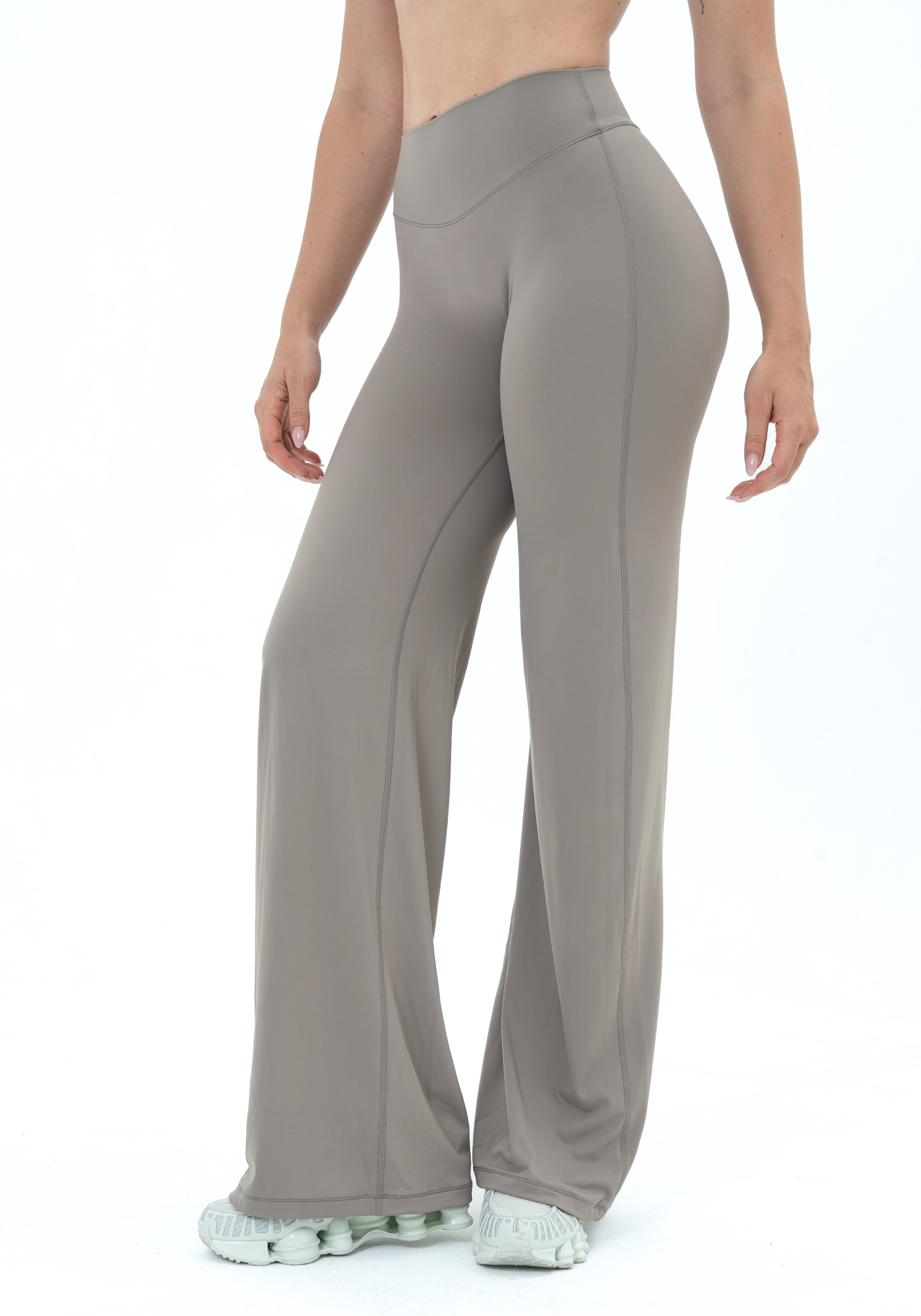 LUXE Sculpt Straight Leg Leggings - Dusk Grey