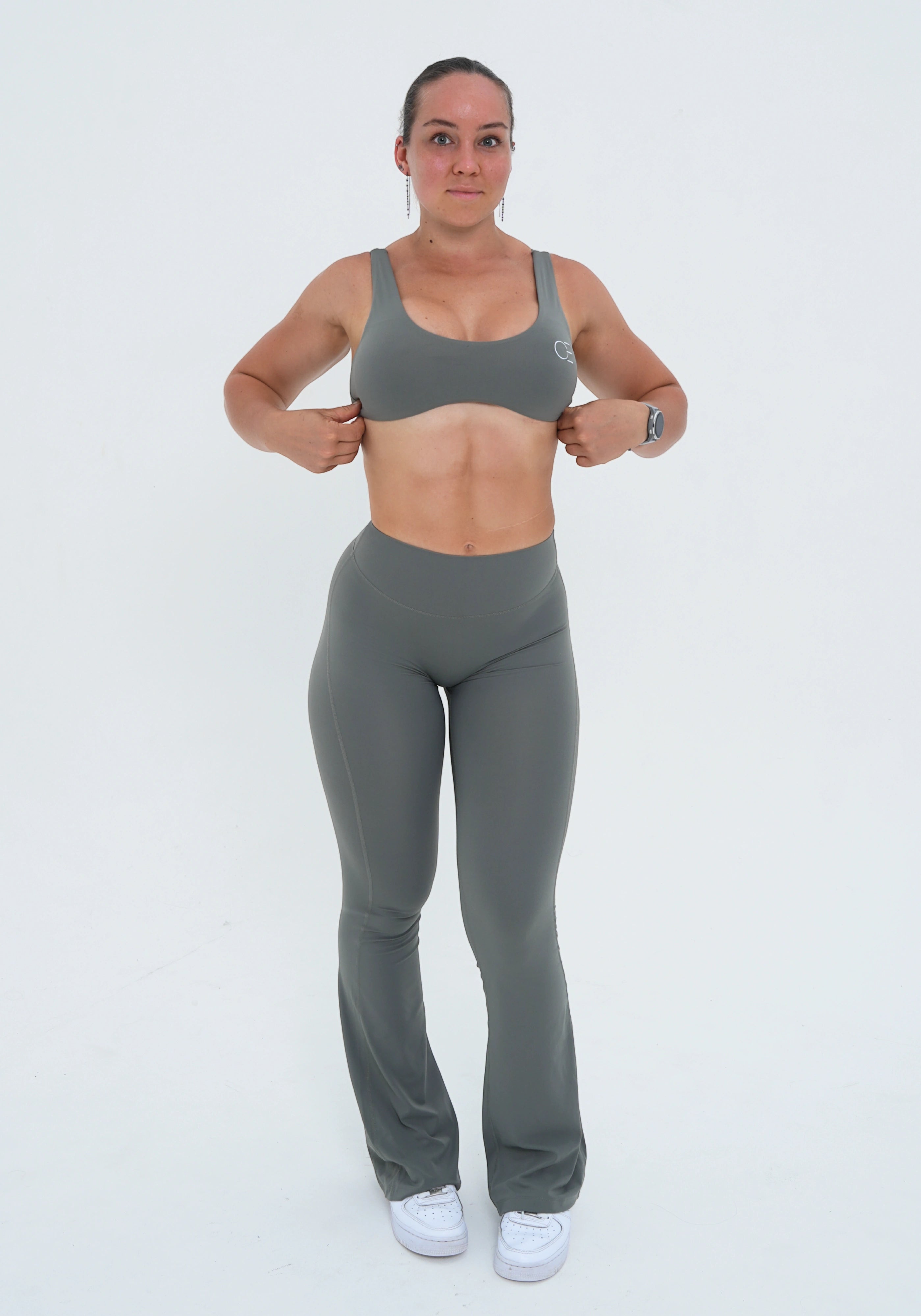 LUXE Core Sport-BH - Sage Khaki