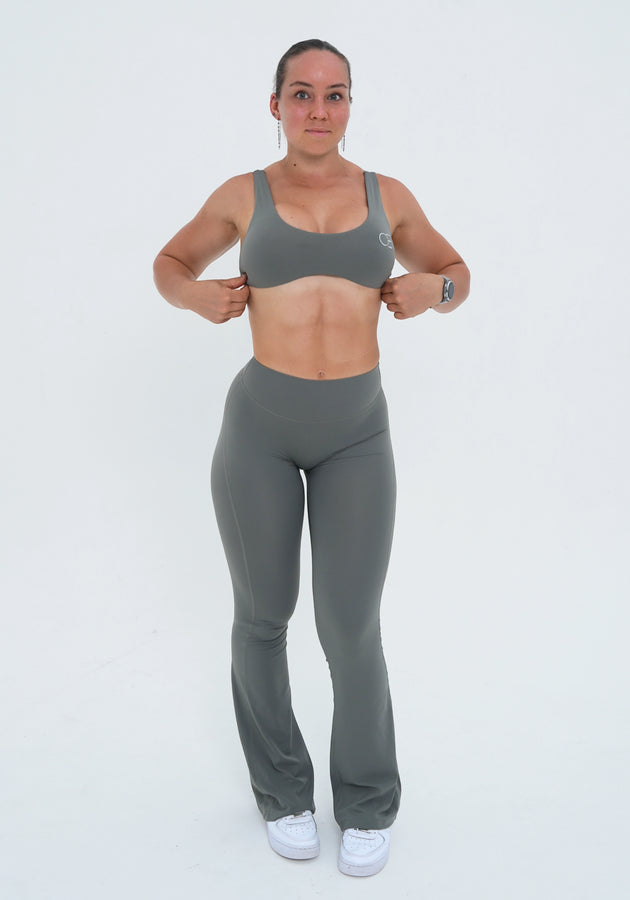 LUXE Core Sport-BH - Sage Khaki