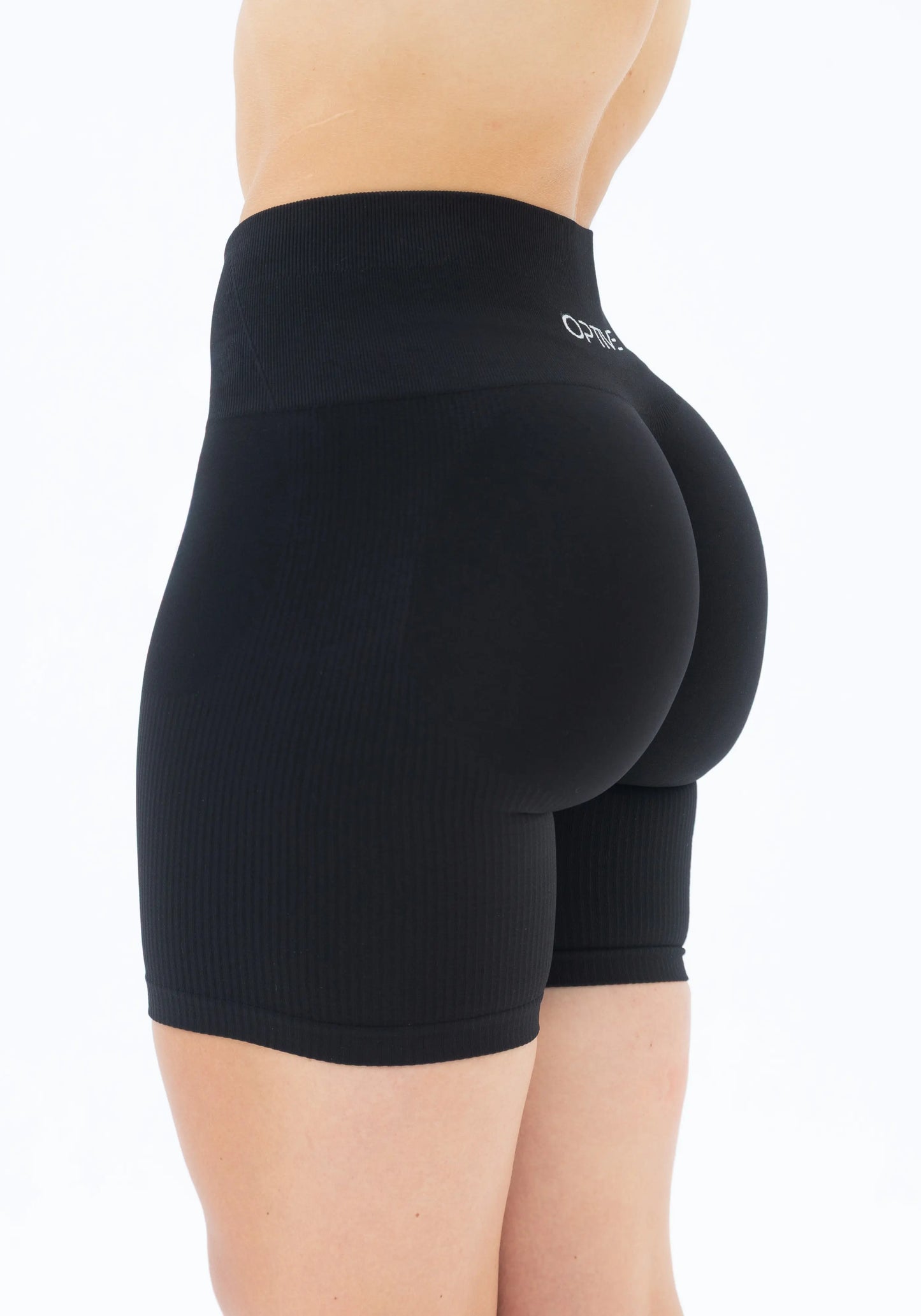 DIVINE Scrunch Shorts - Deep Black