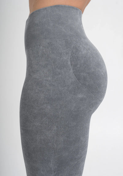 INITIUM 2.0 Scrunch Leggings - Stone Grey