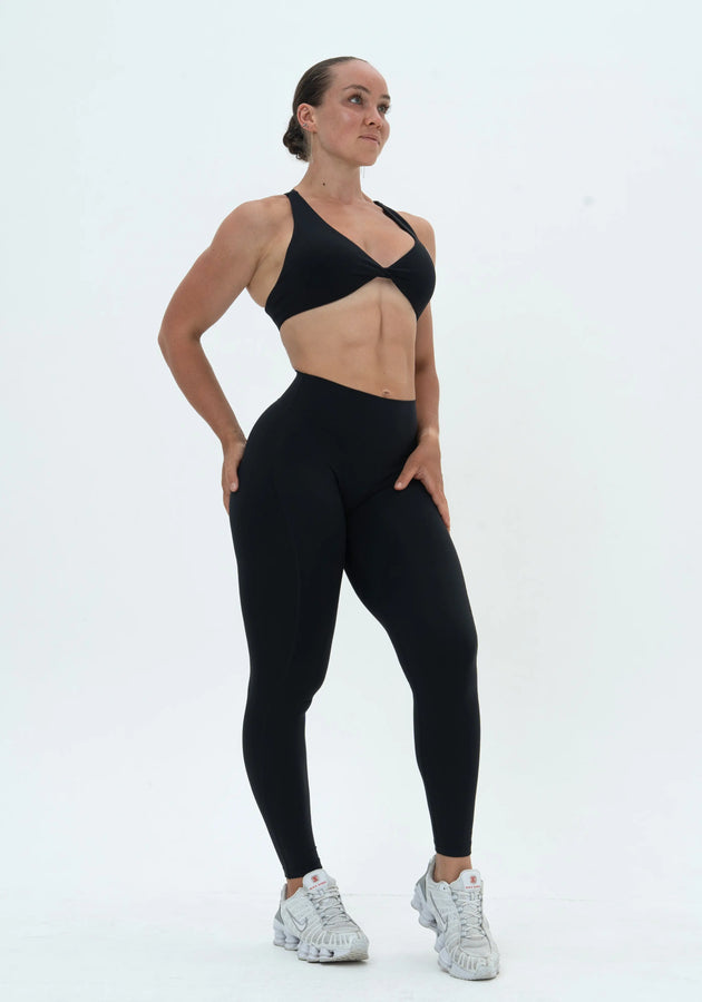 LUXE Sculpt Leggings - Deep Black
