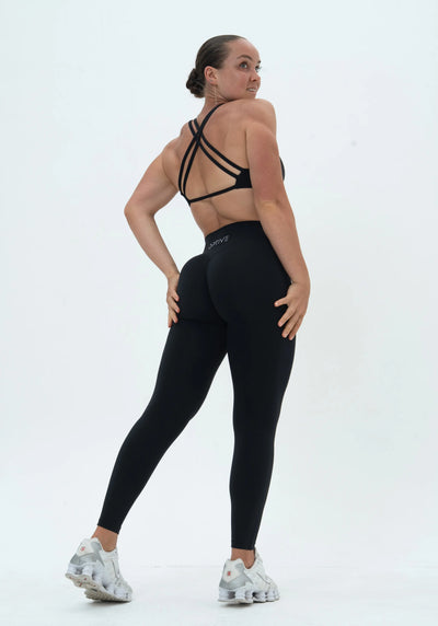 LUXE Sculpt Leggings - Deep Black