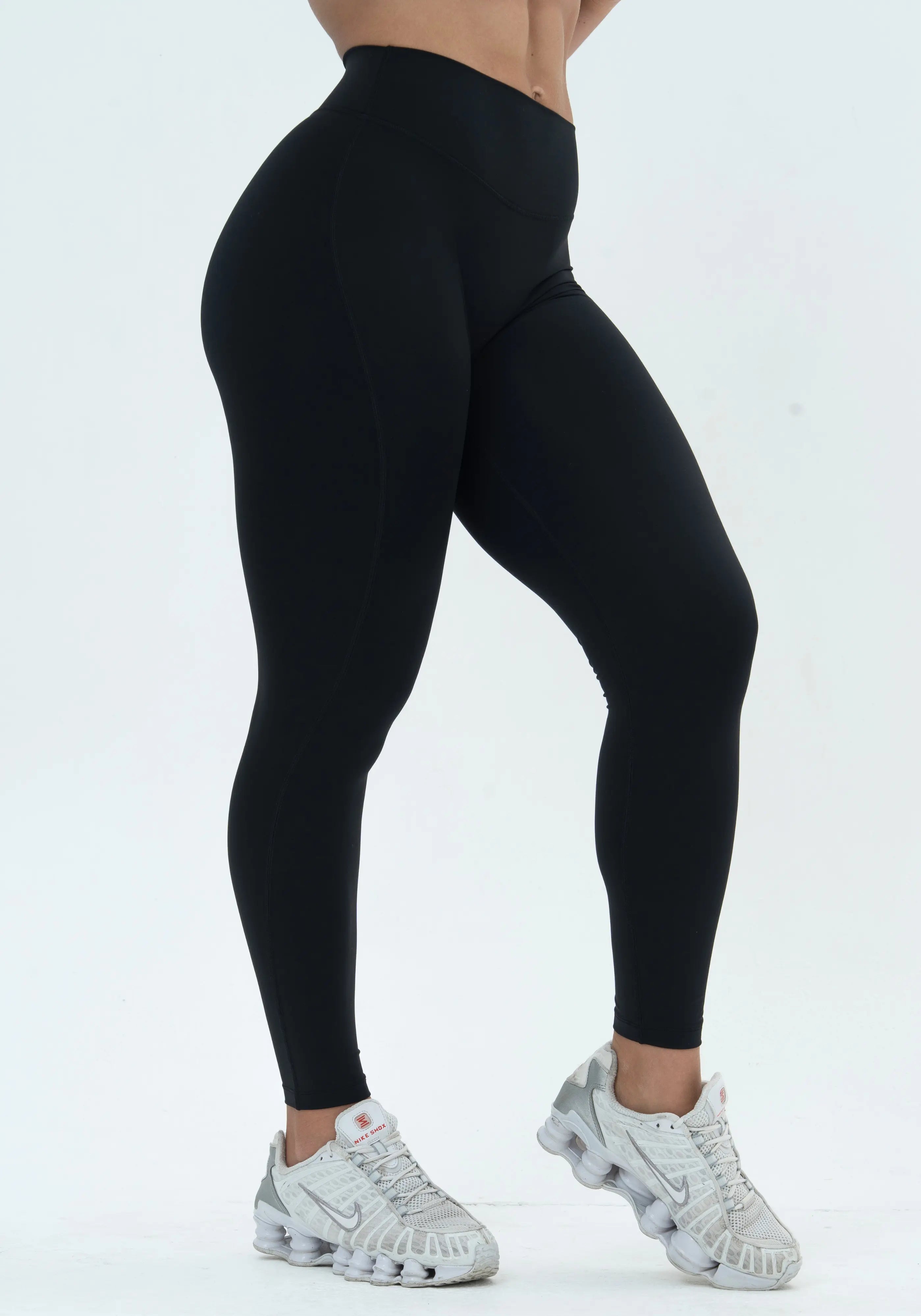 LUXE Sculpt Leggings - Deep Black