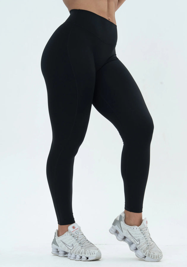 LUXE Sculpt Leggings - Deep Black