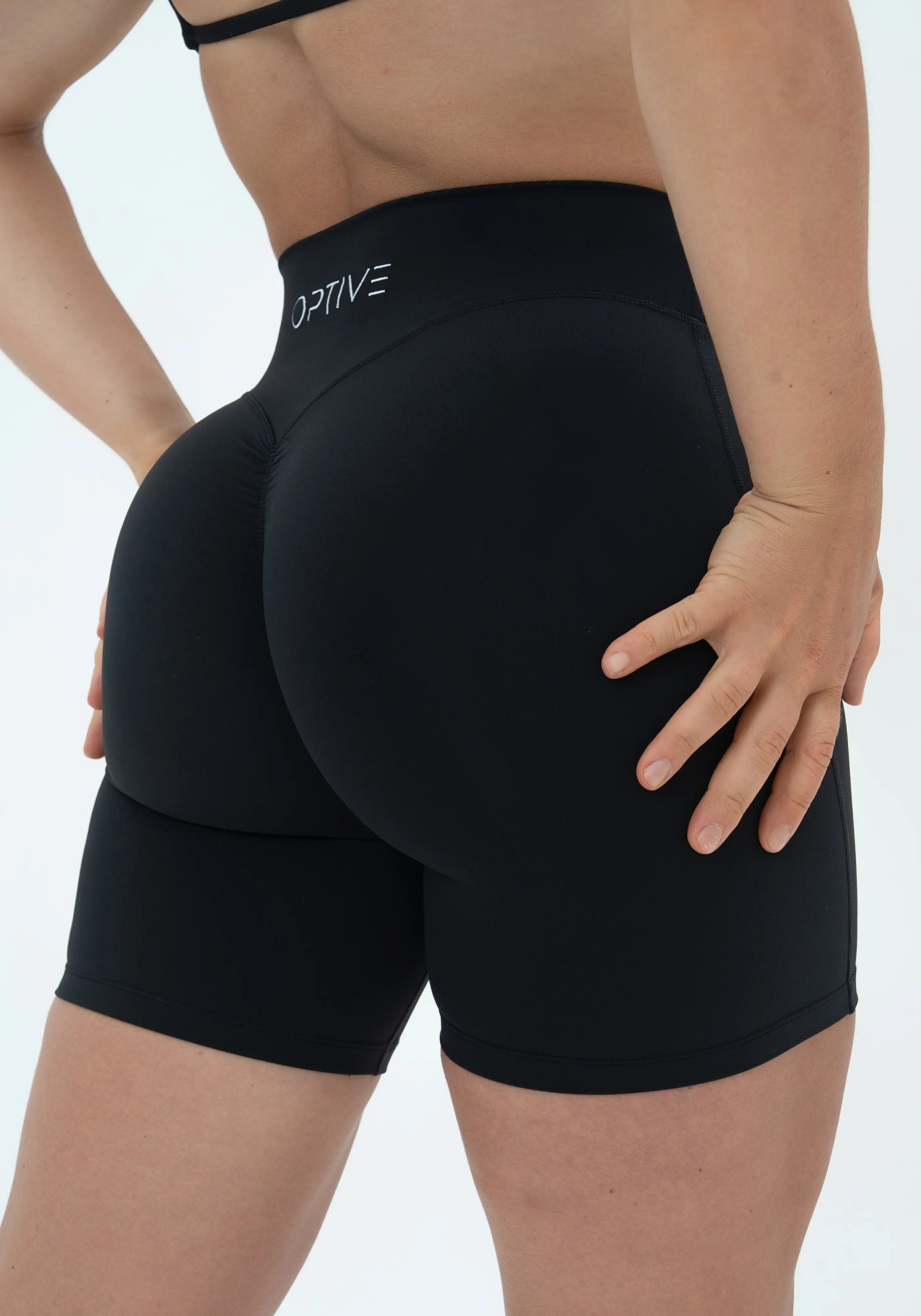 LUXE Sculpt Shorts - Deep Black