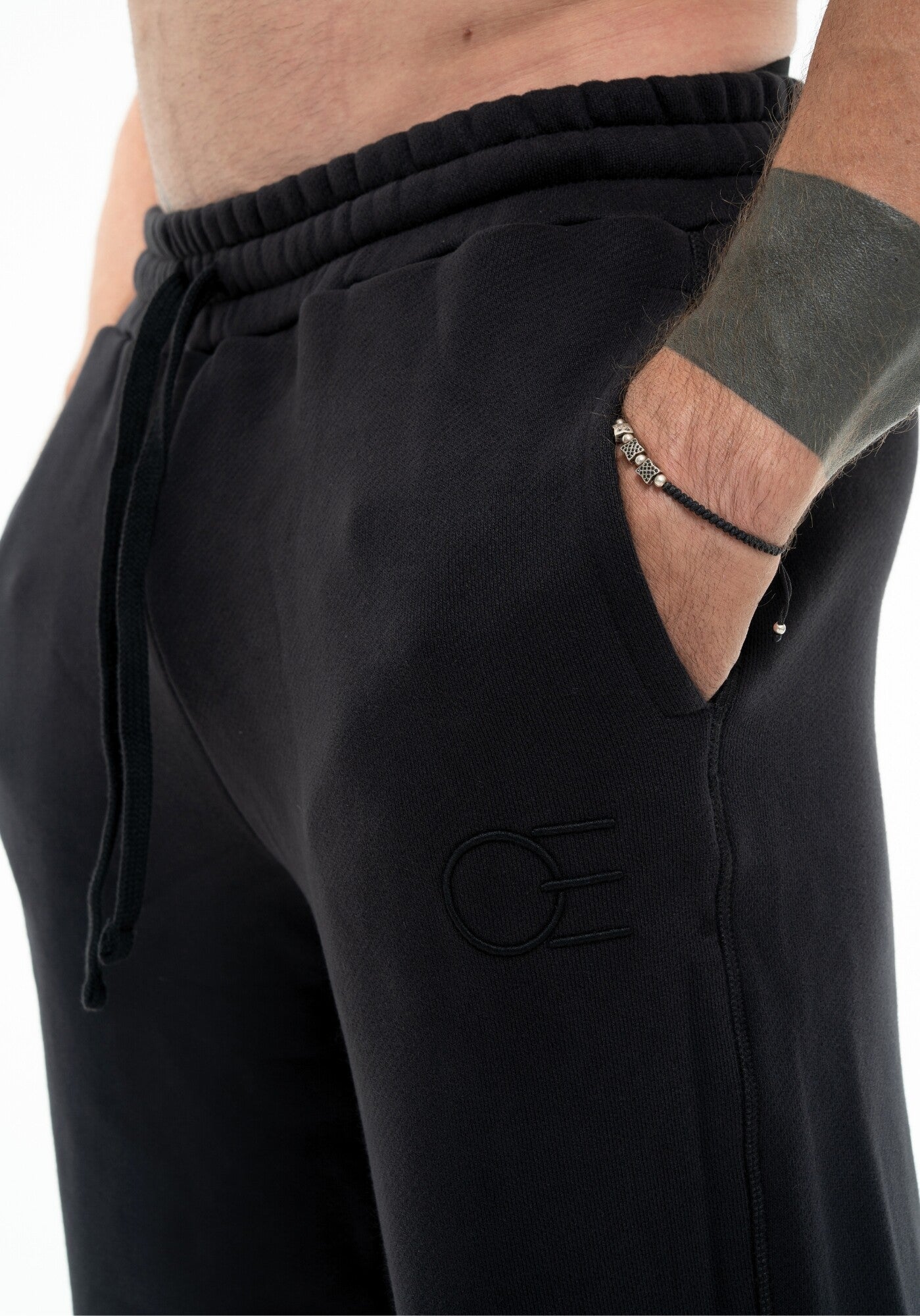 OVERSIZED UNISEX JOGGER - Deep Black
