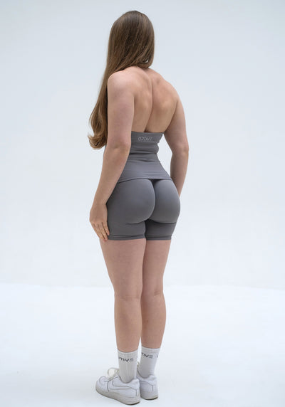 UNITY Neckholder Top - Steel Grey