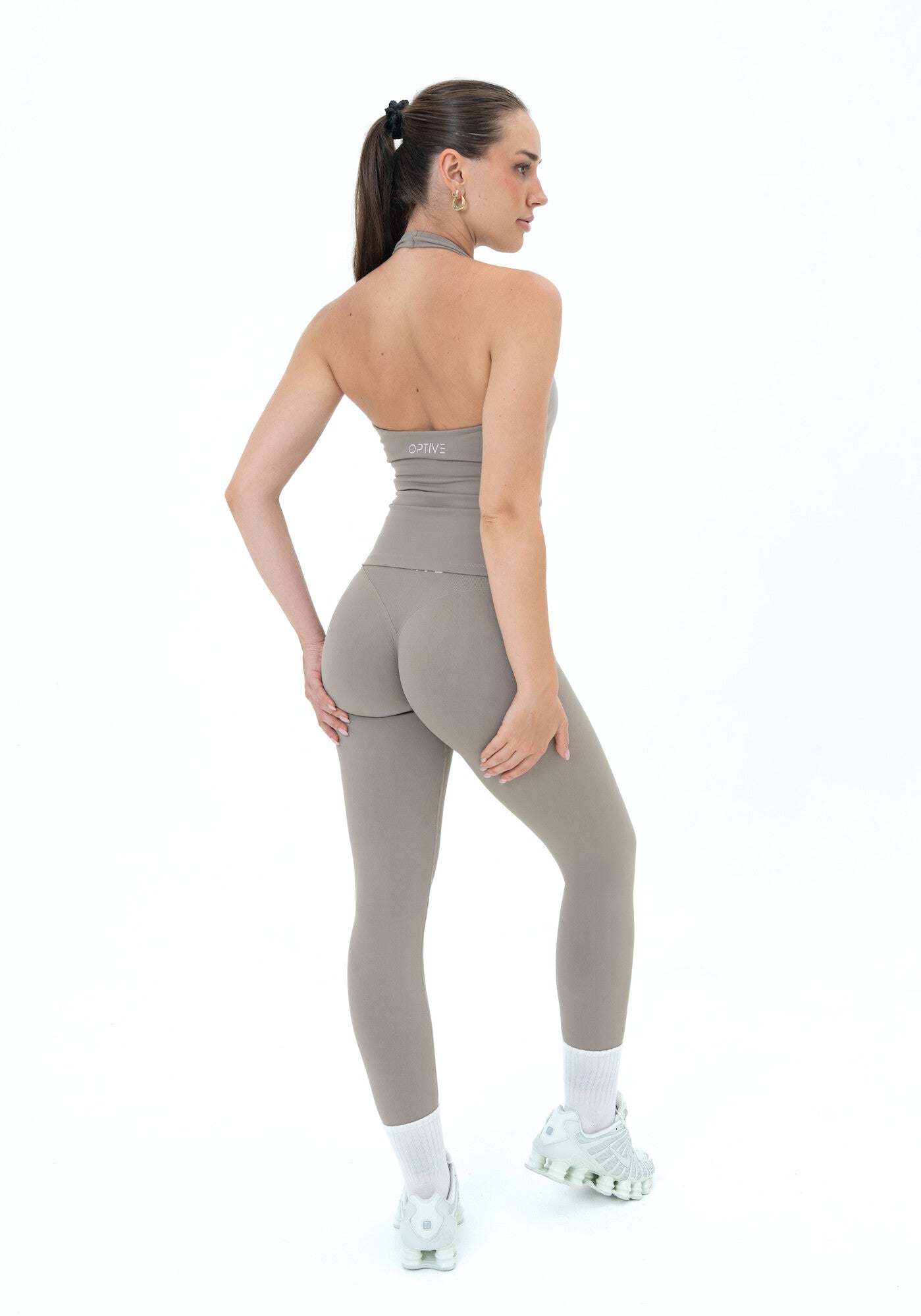 UNITY V-Shape Scrunch Leggings - Dusk Grey
