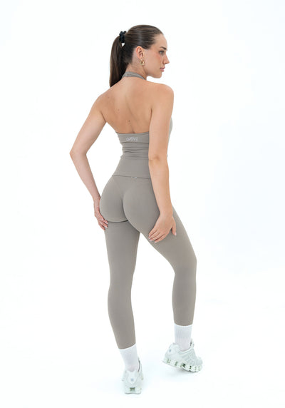 UNITY V-Shape Scrunch Leggings - Dusk Grey