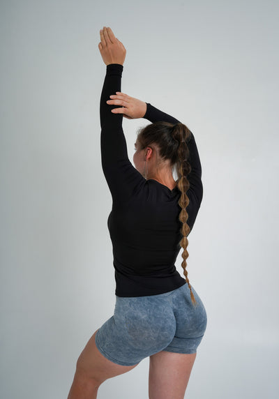 FOCUS Sculpting Longsleeve - Deep Black